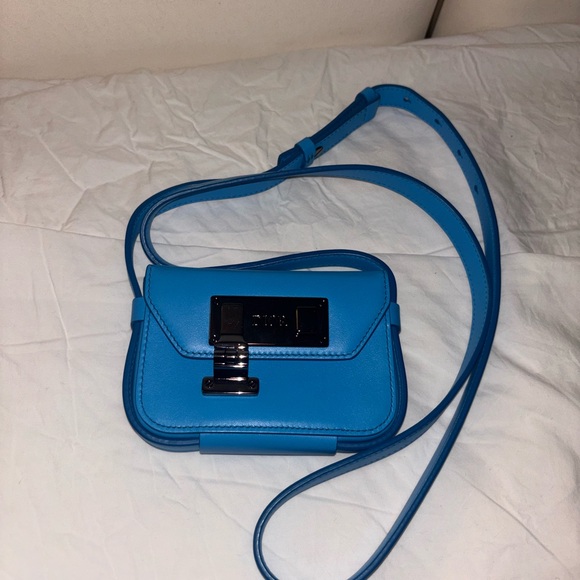 Dior mini lock messenger crossbody bag - Picture 5 of 8